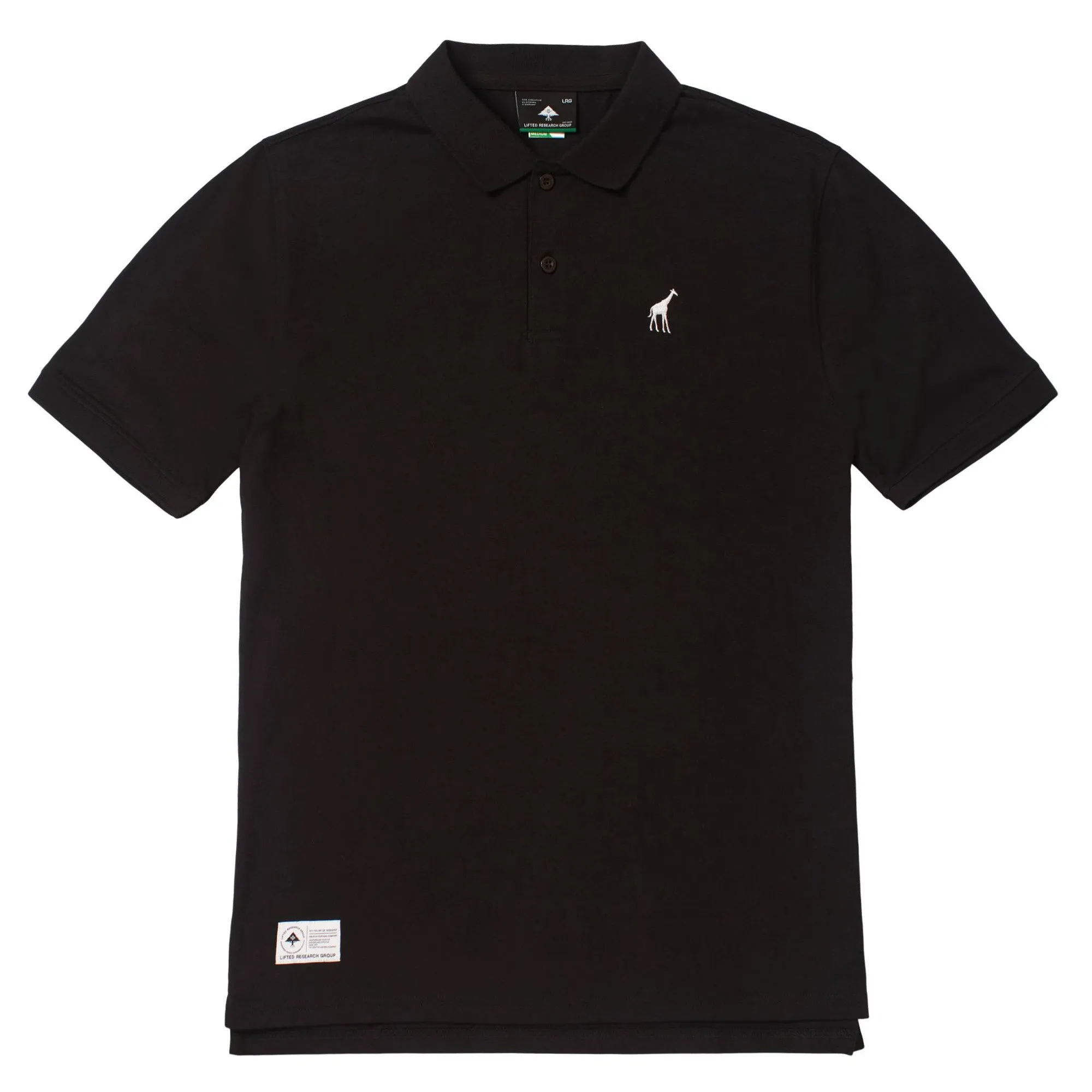 47 POLO SHIRT - BLACK