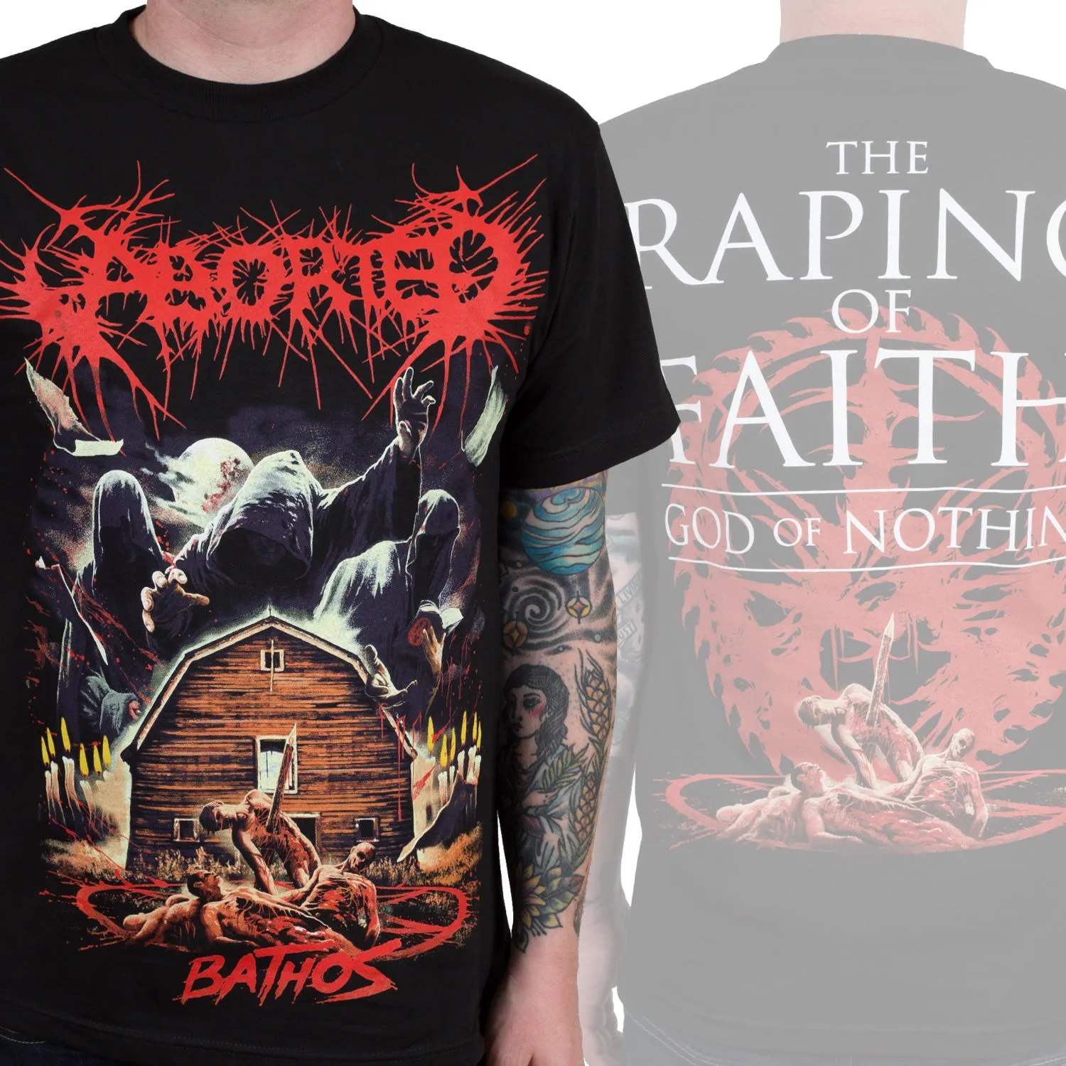 Aborted Bathos T-Shirt w/ Backprint