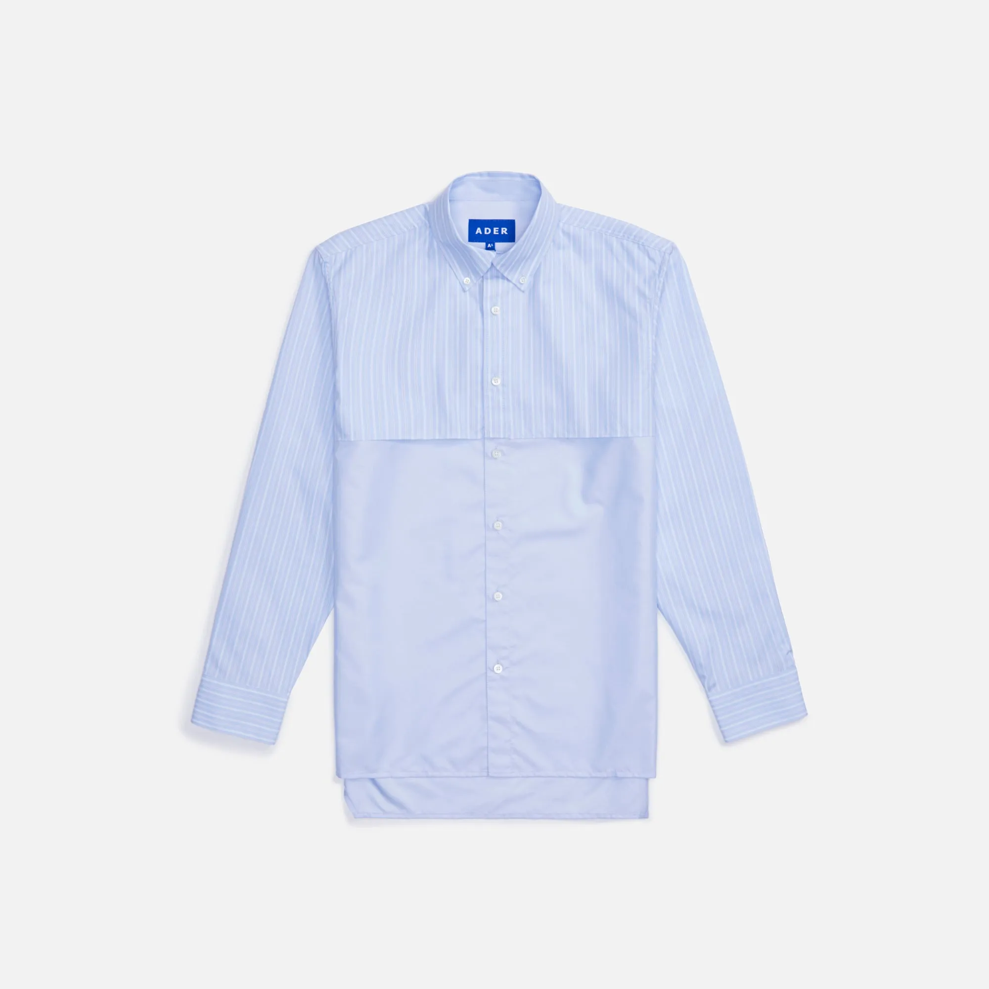 Ader Error Shirt - Blue Stripe