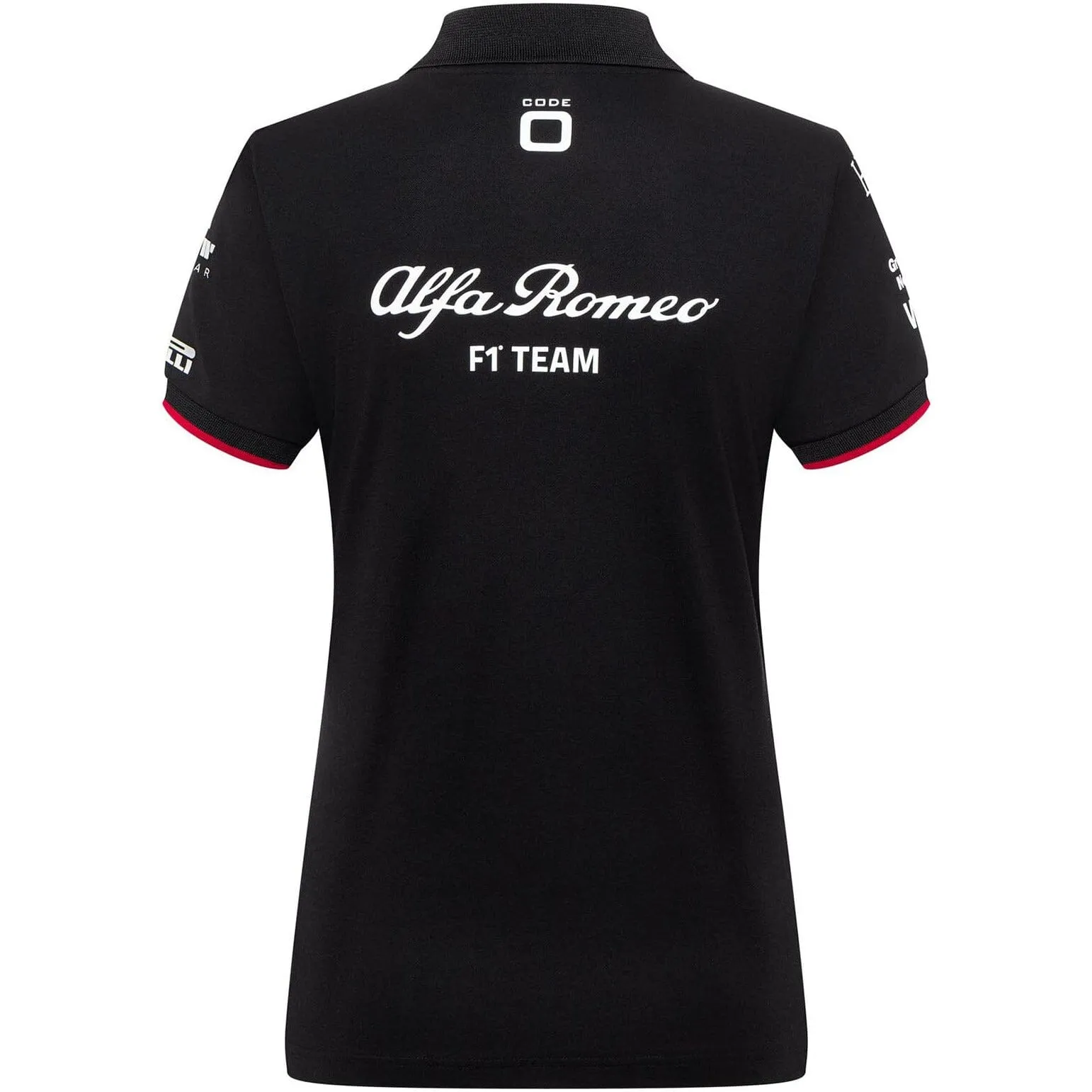 Alfa Romeo Racing F1 2023 Women's Team Polo Shirt - Black