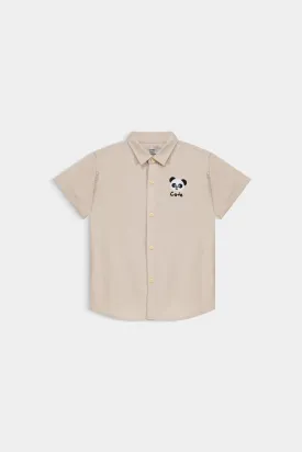 Animal Embroidered Shirt