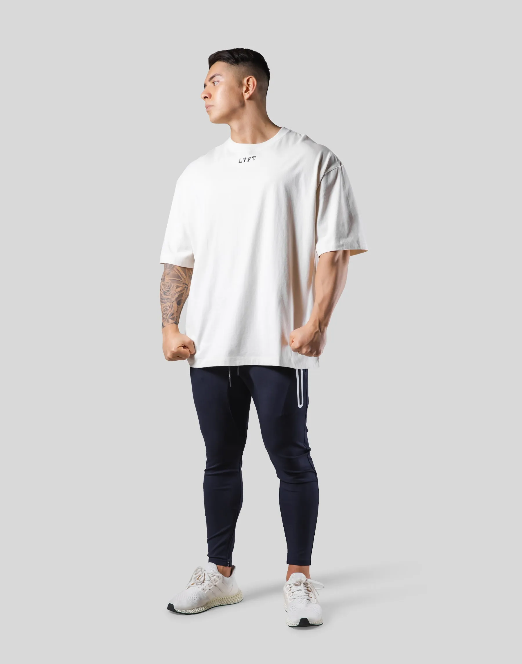 Back Arch Flag Big T-Shirt - Off White