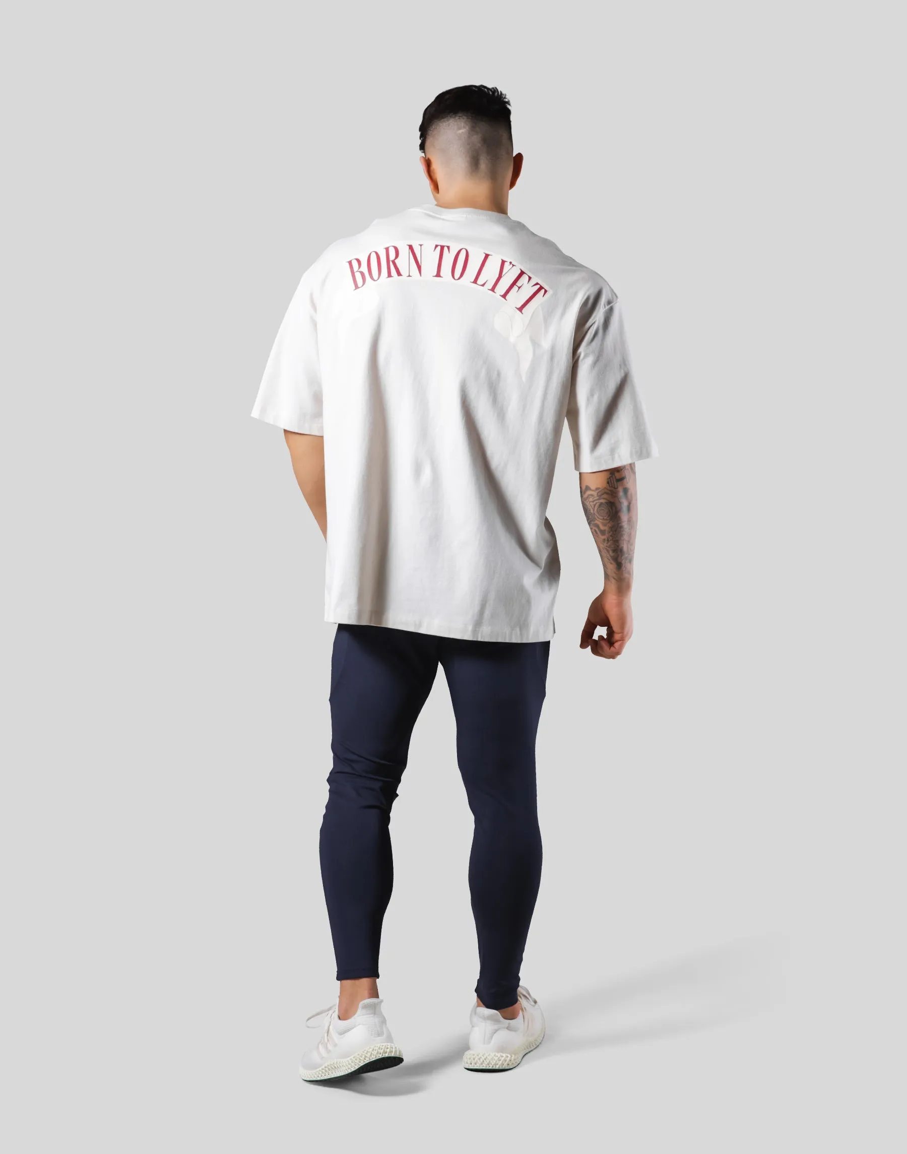 Back Arch Flag Big T-Shirt - Off White