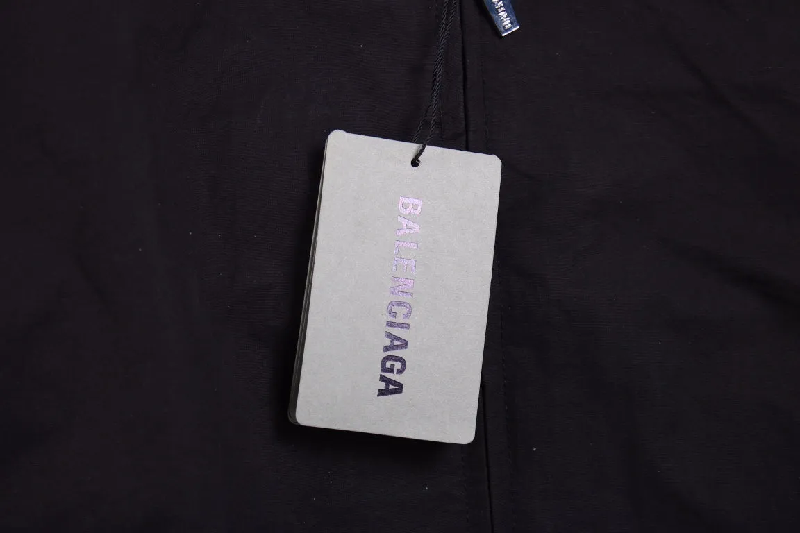 Balenciaga Black Zip-Up Jacket