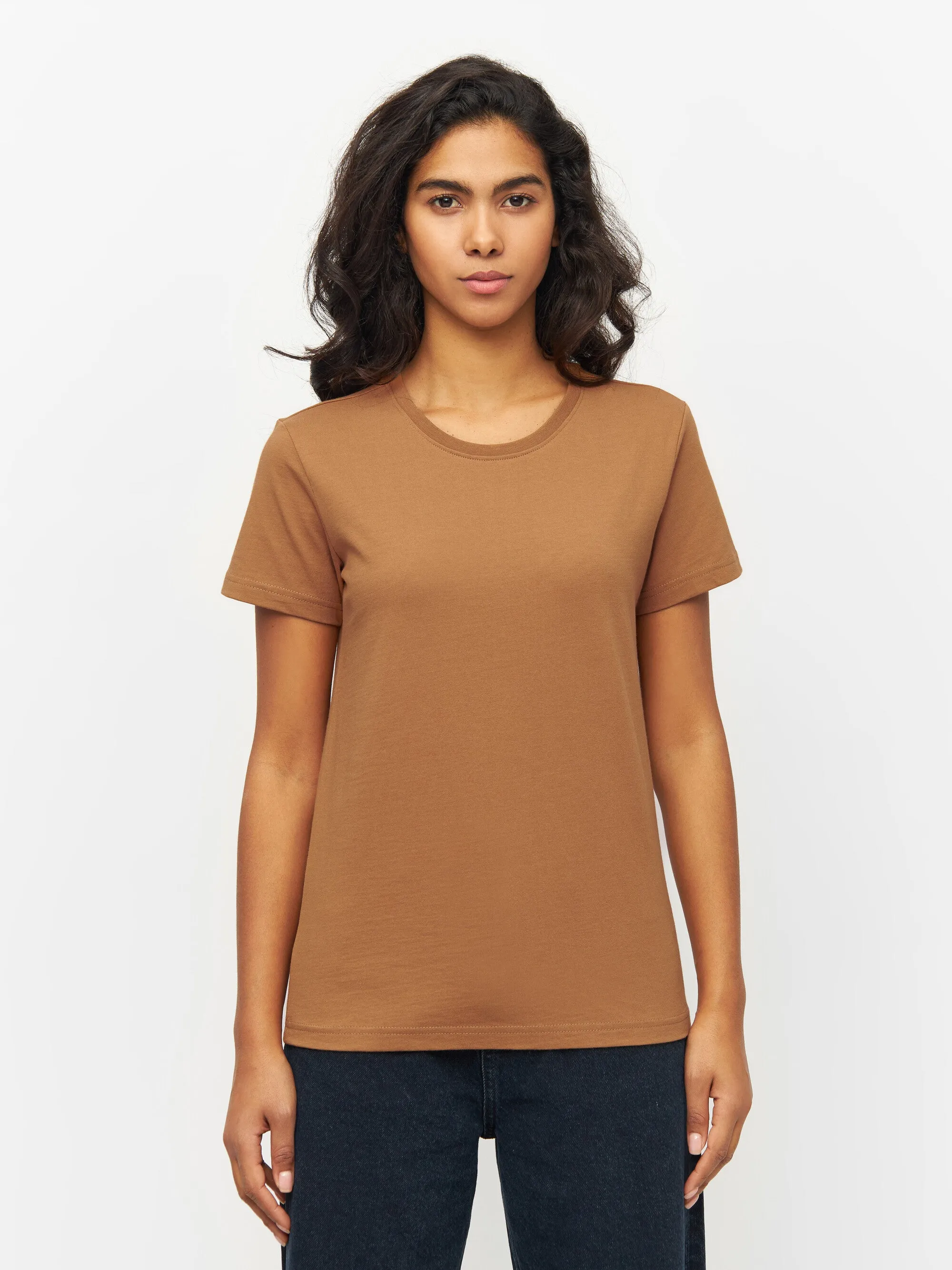 Basic t-shirt - Brown Sugar