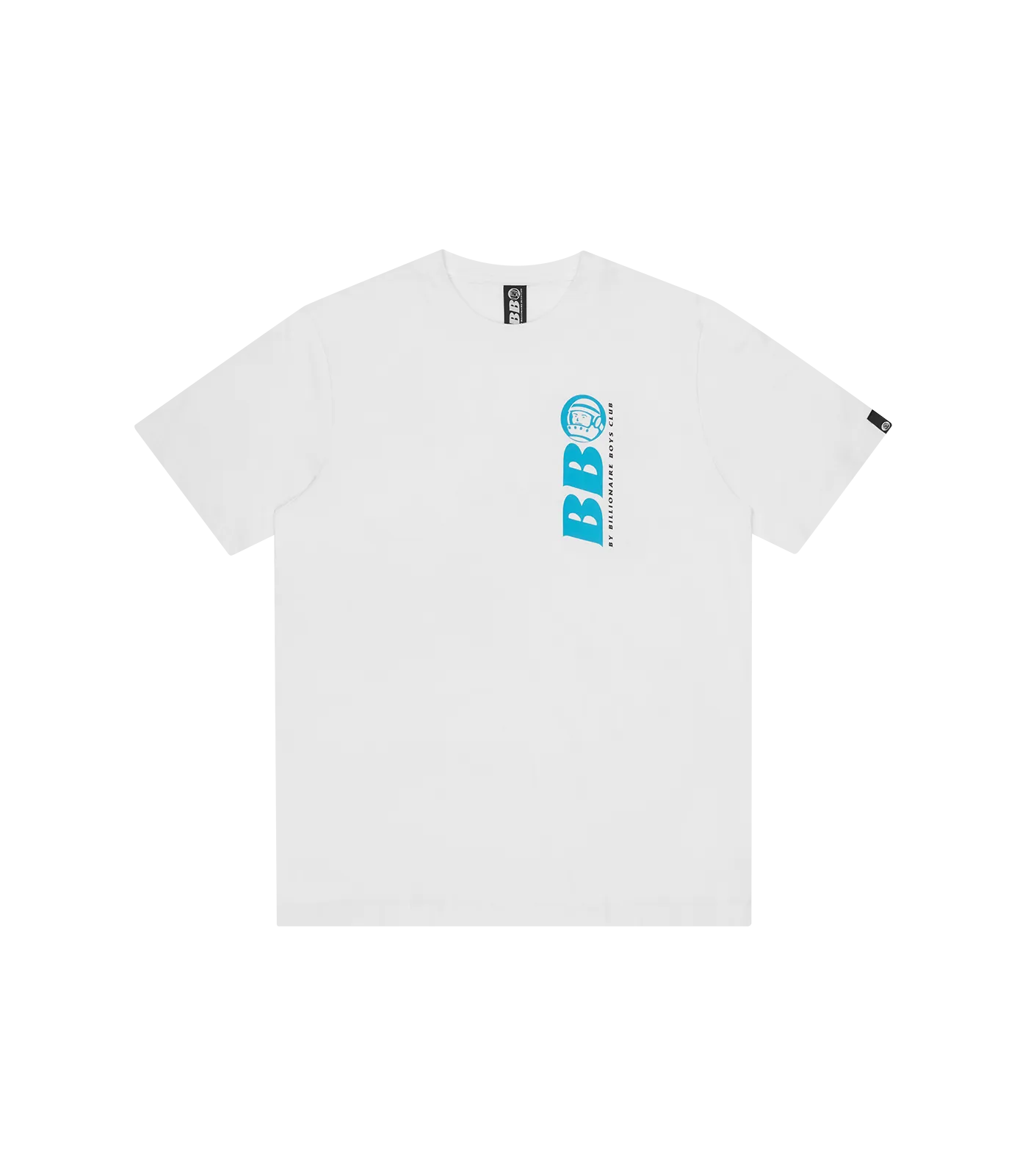 BB ASTRO REPEAT LOGO T-SHIRT - WHITE/BLUE LOGO