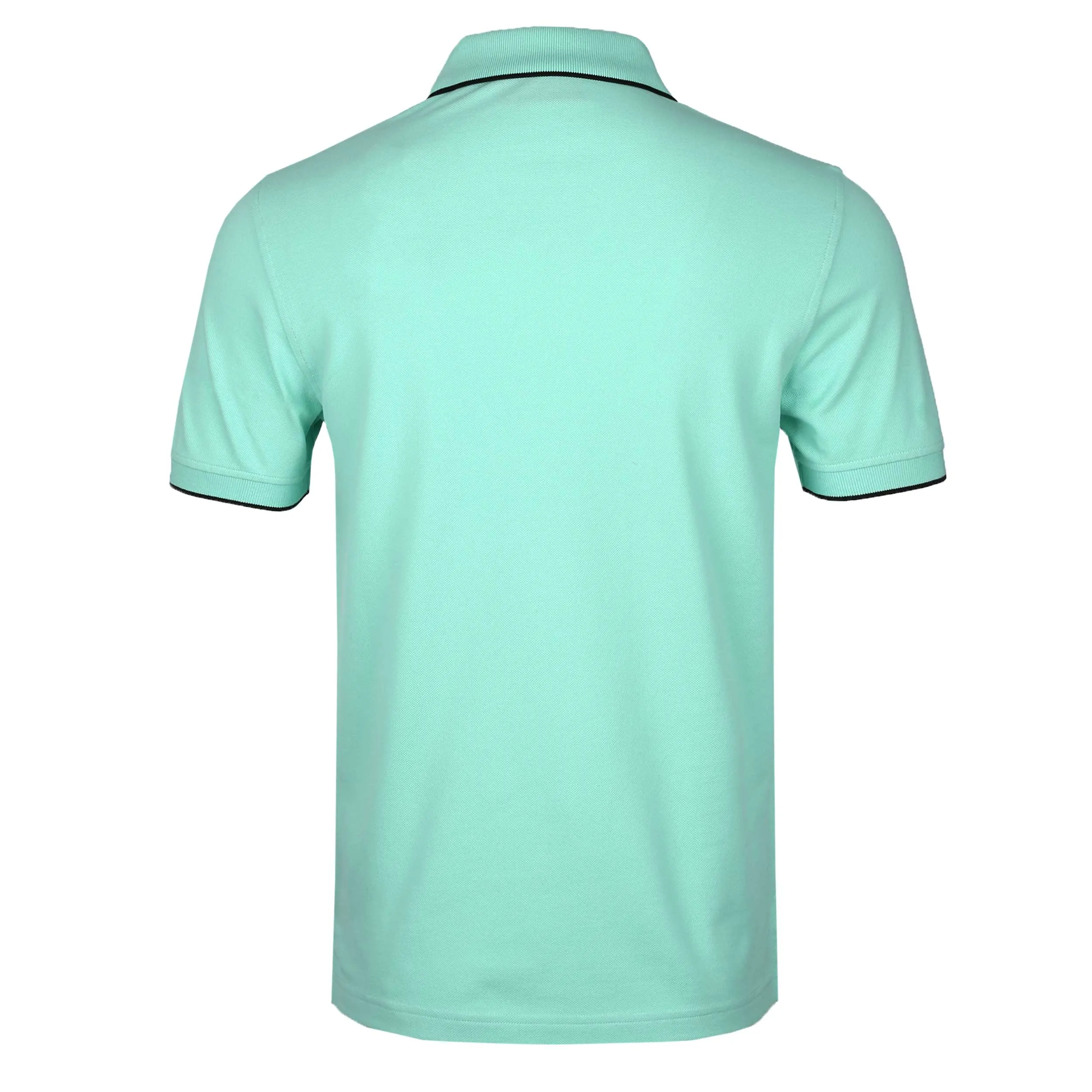 Belstaff Tipped Polo Shirt in Ocean Green