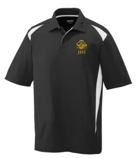 Black & White Polo with JHS Marauder