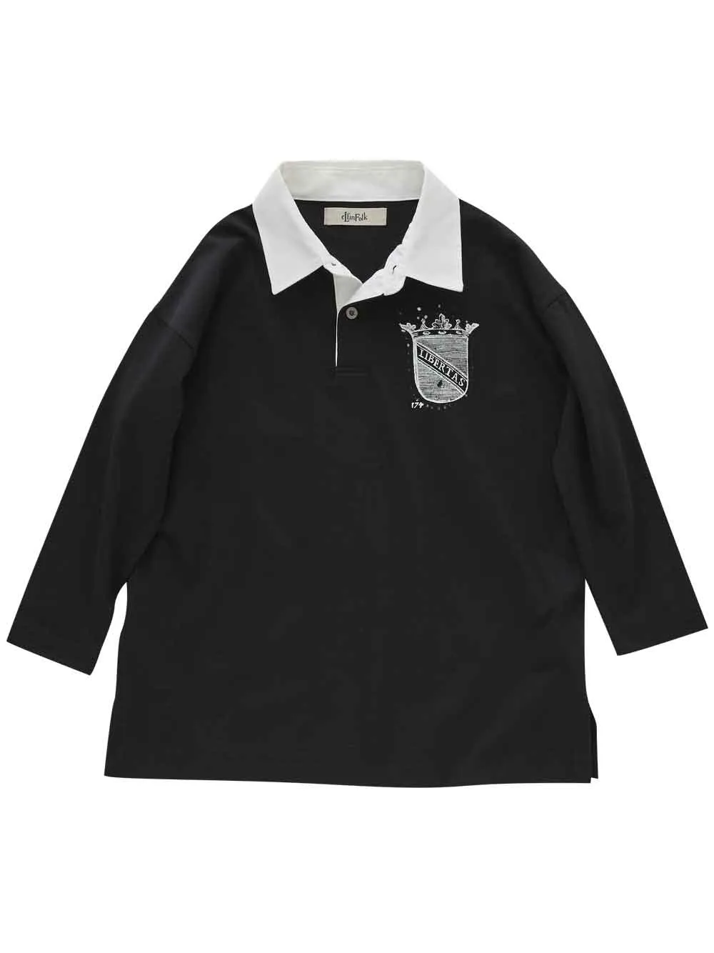 Black Emblem Polo Shirt