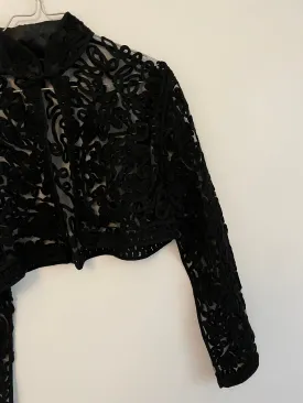 Black Lace Bolero