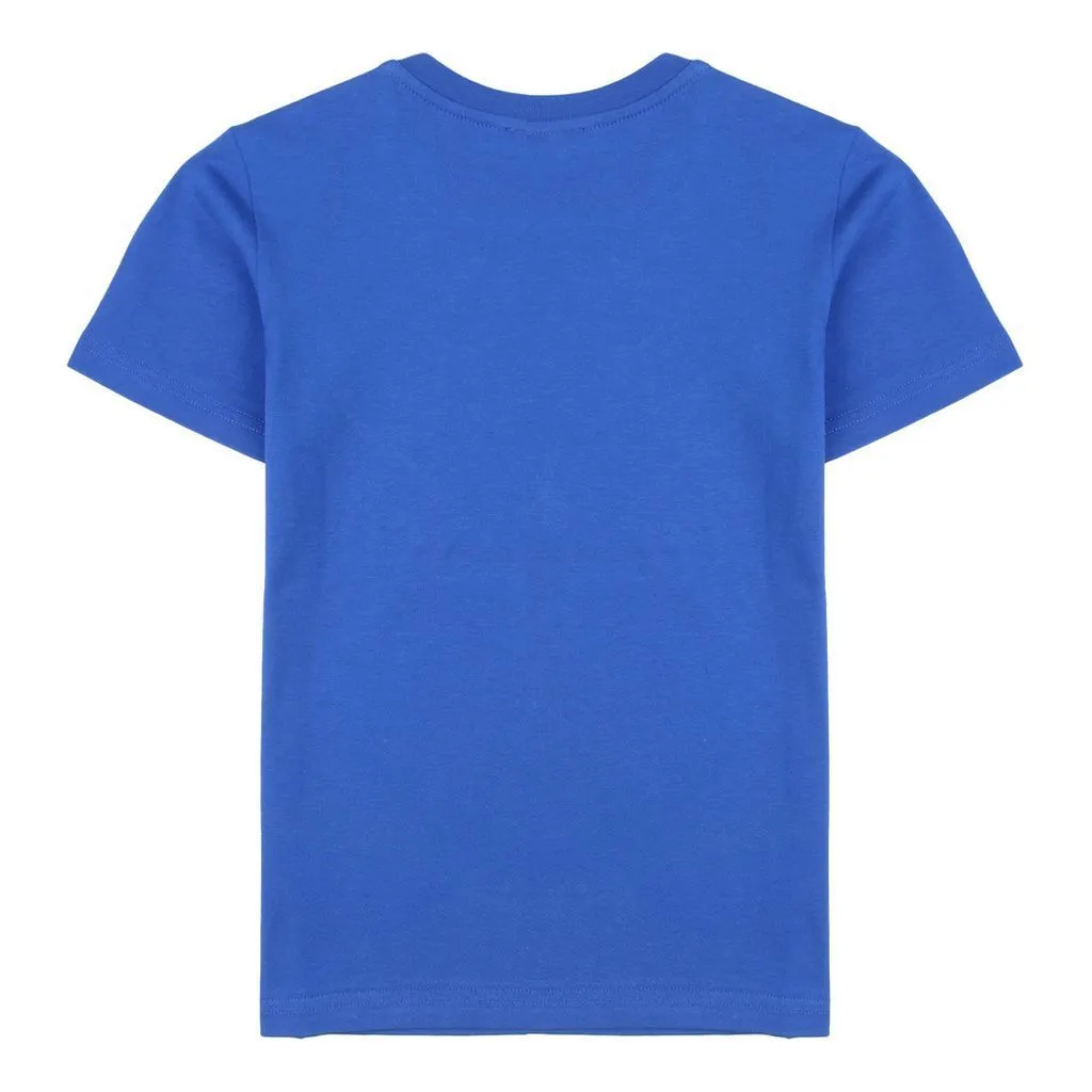 Blue Shatter Logo T-Shirt