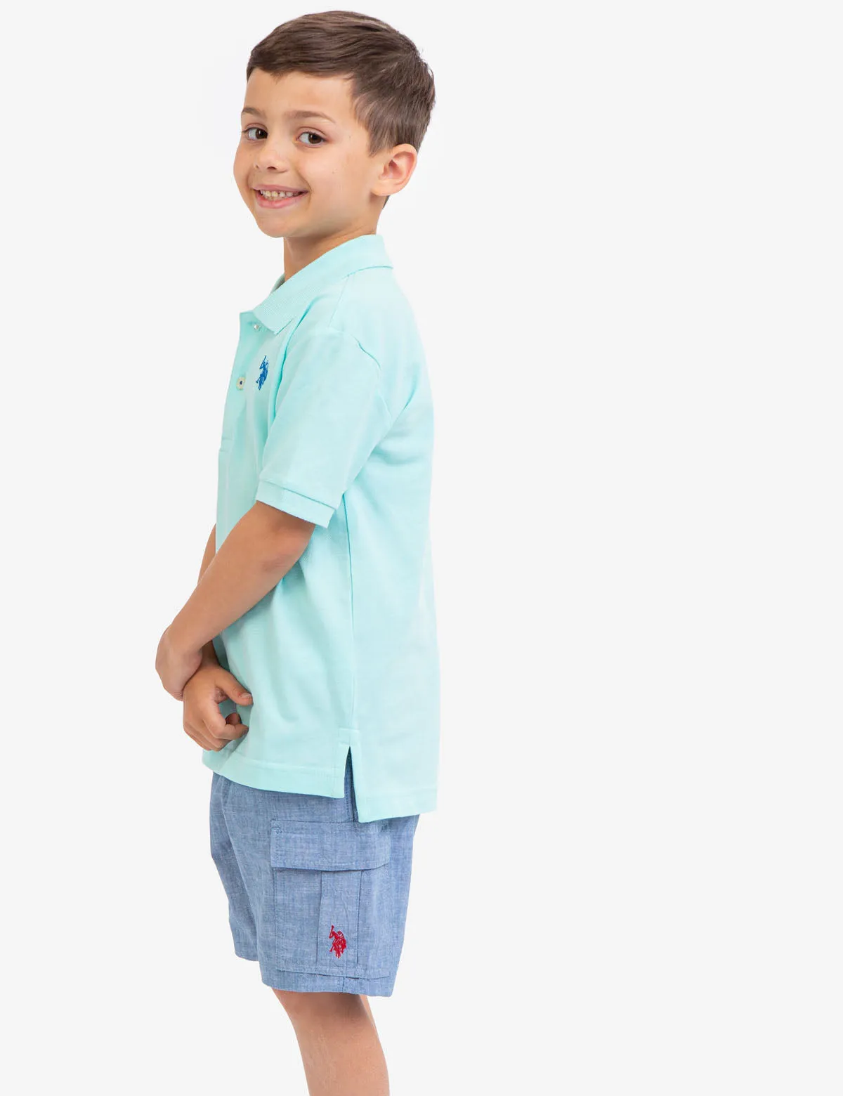 BOYS PIQUE POLO SHIRT