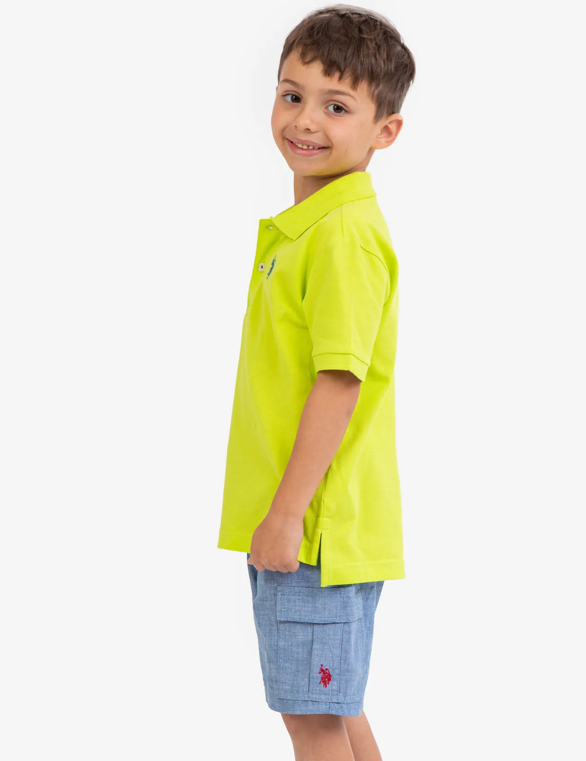 BOYS PIQUE POLO SHIRT