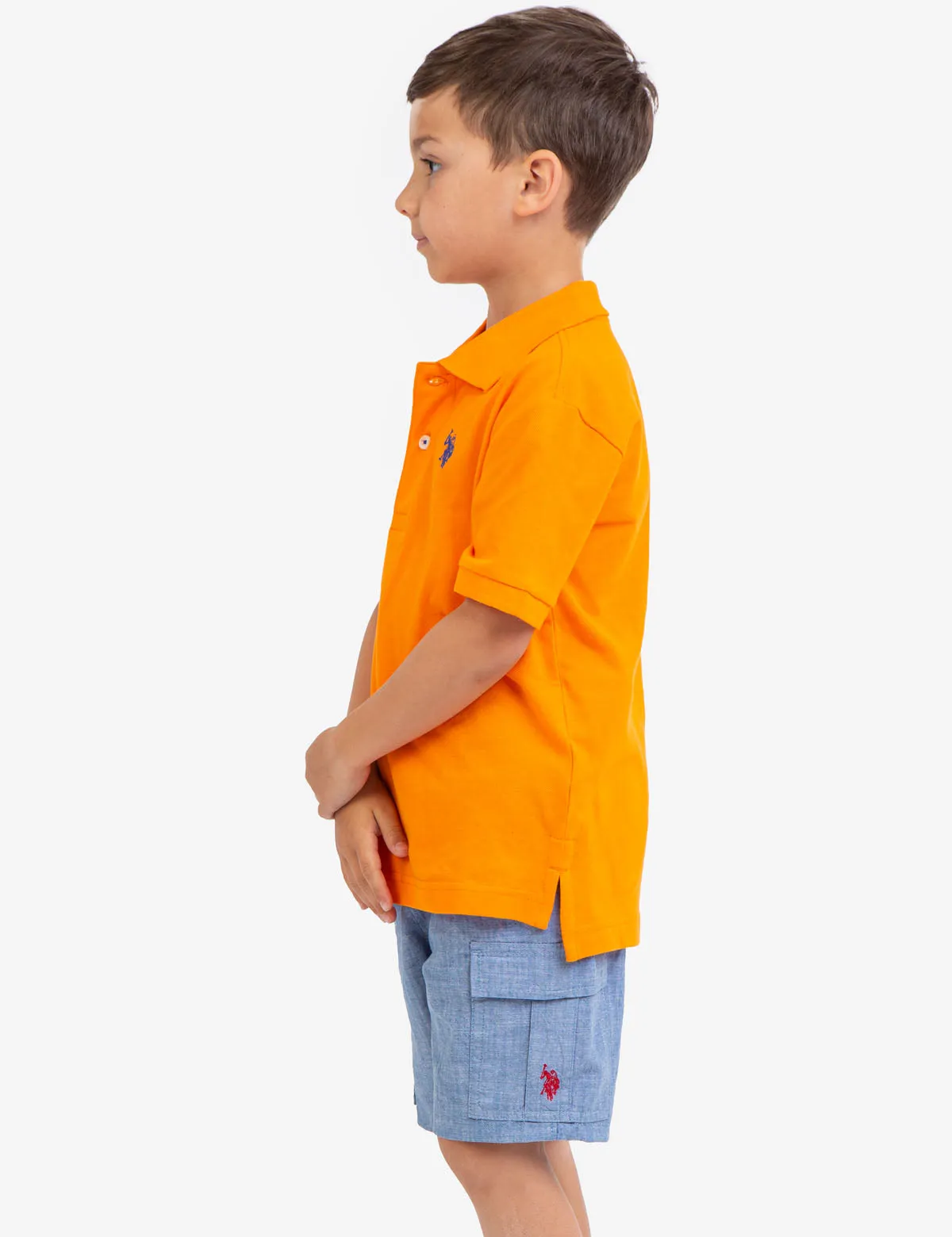 BOYS PIQUE POLO SHIRT