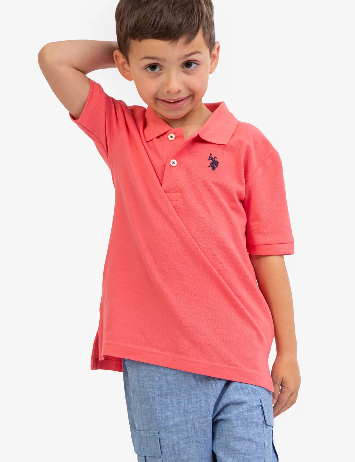 BOYS PIQUE POLO SHIRT