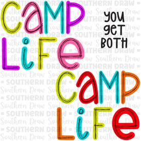 Camp Life Sketch Bundle