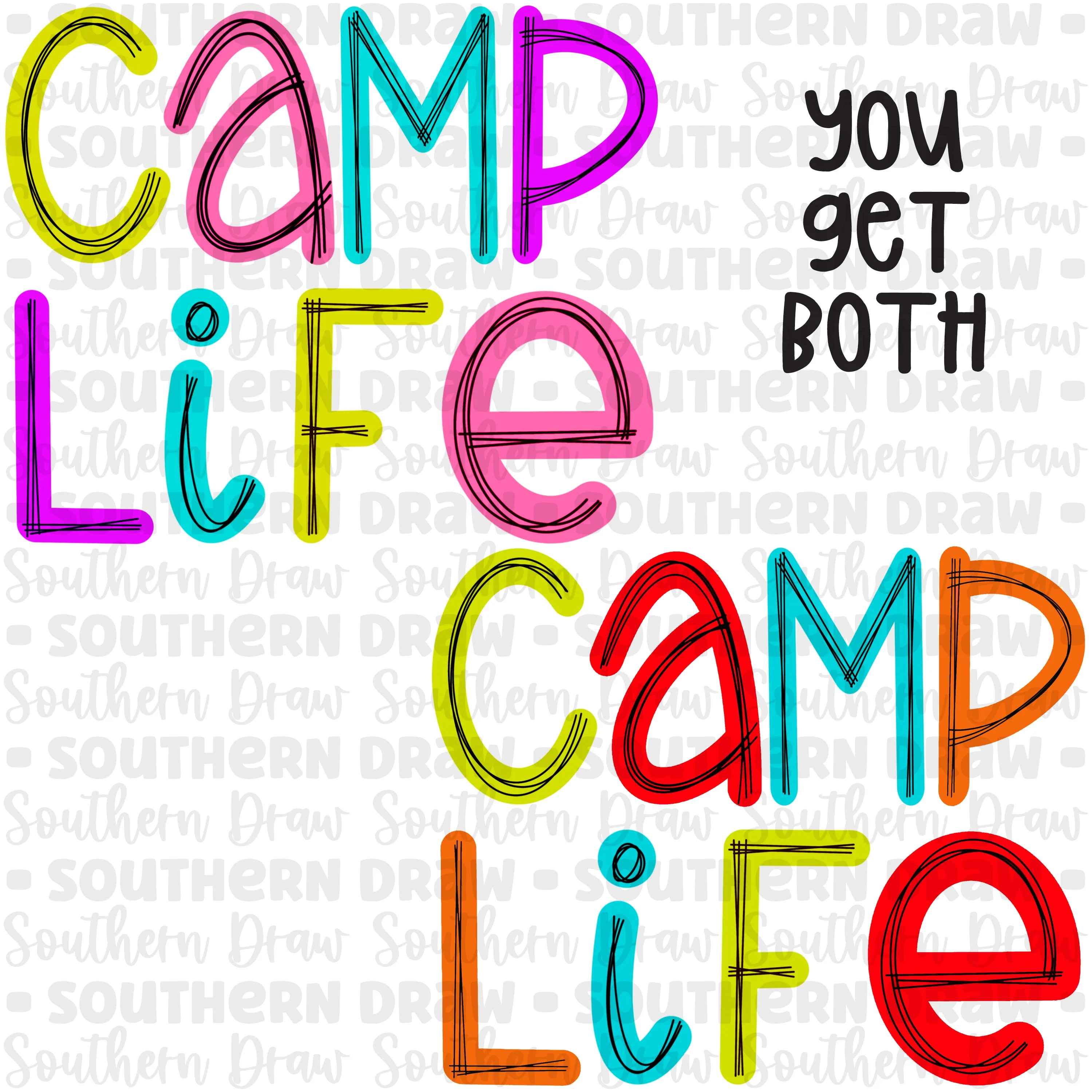 Camp Life Sketch Bundle