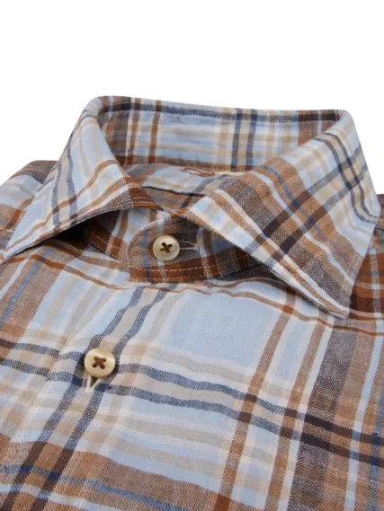 Checked Linen Shirt