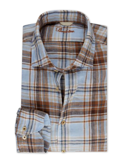 Checked Linen Shirt