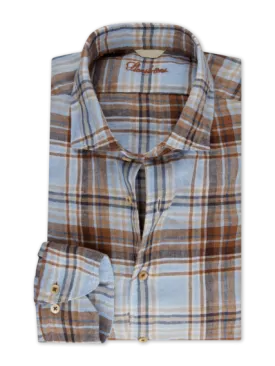 Checked Linen Shirt