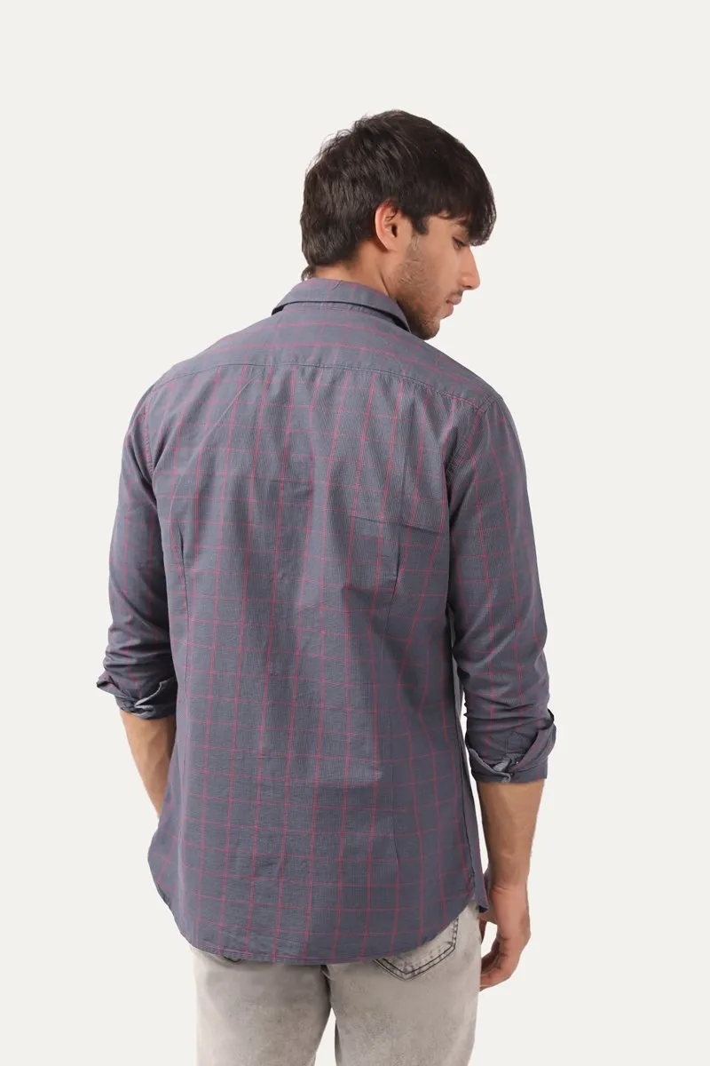 Checked Pattern Shirt