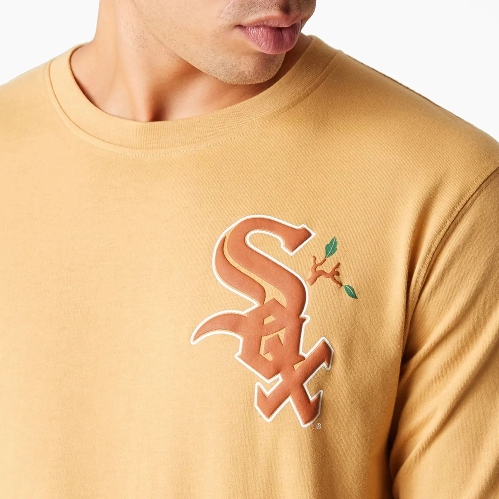 Chicago White Sox Camp Beige Long Sleeve T-Shirt