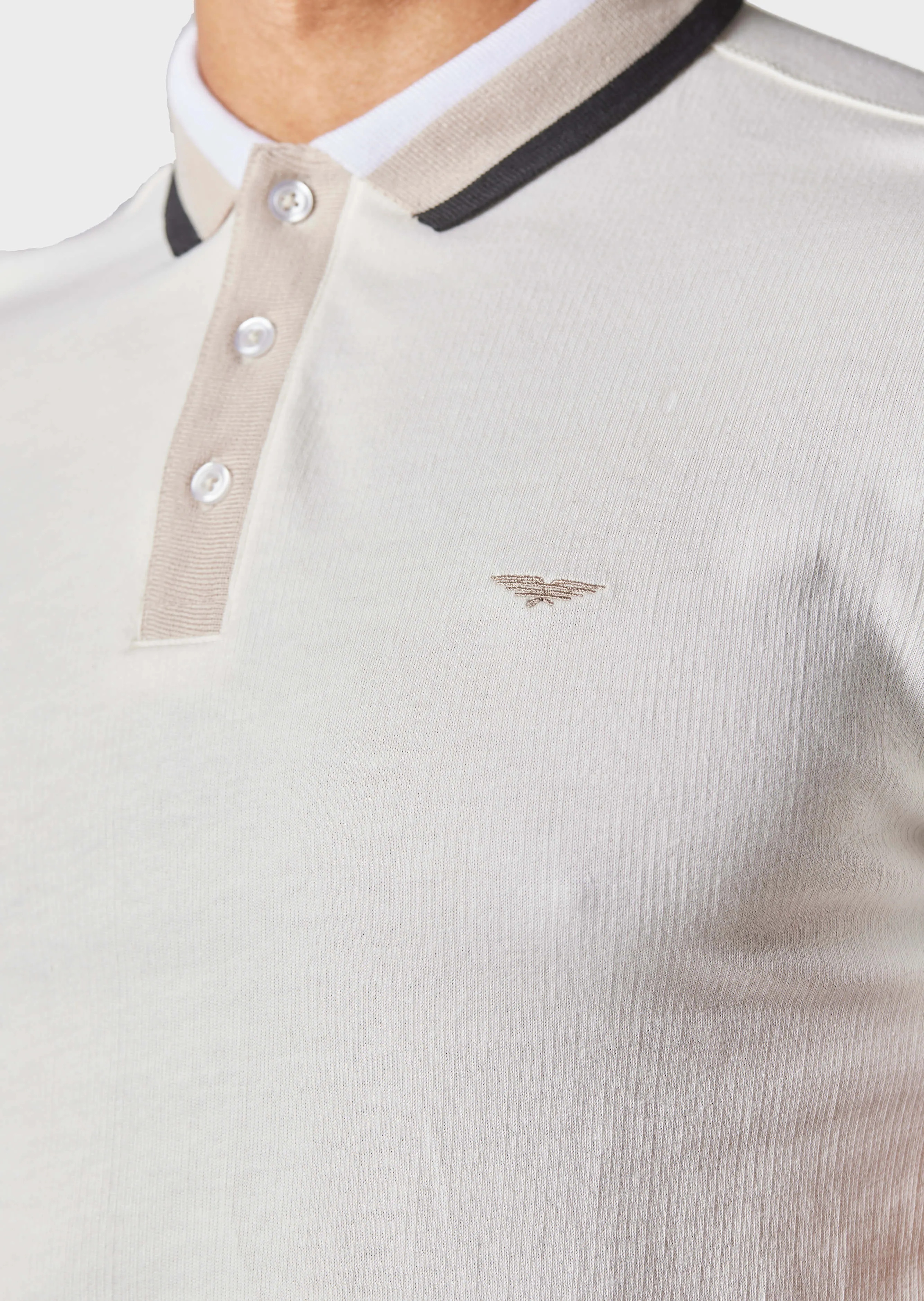 Clavet Bone White Polo