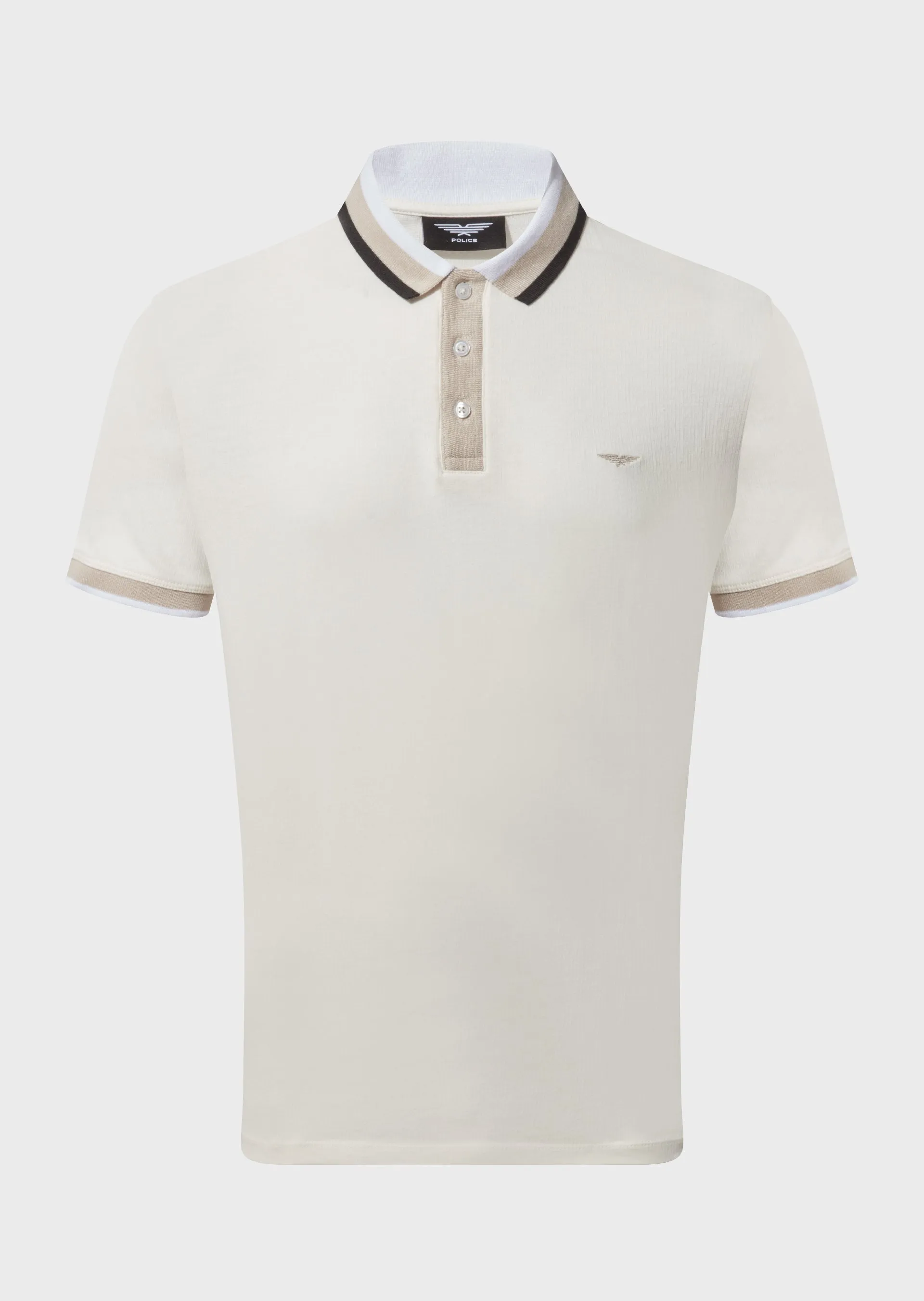 Clavet Bone White Polo