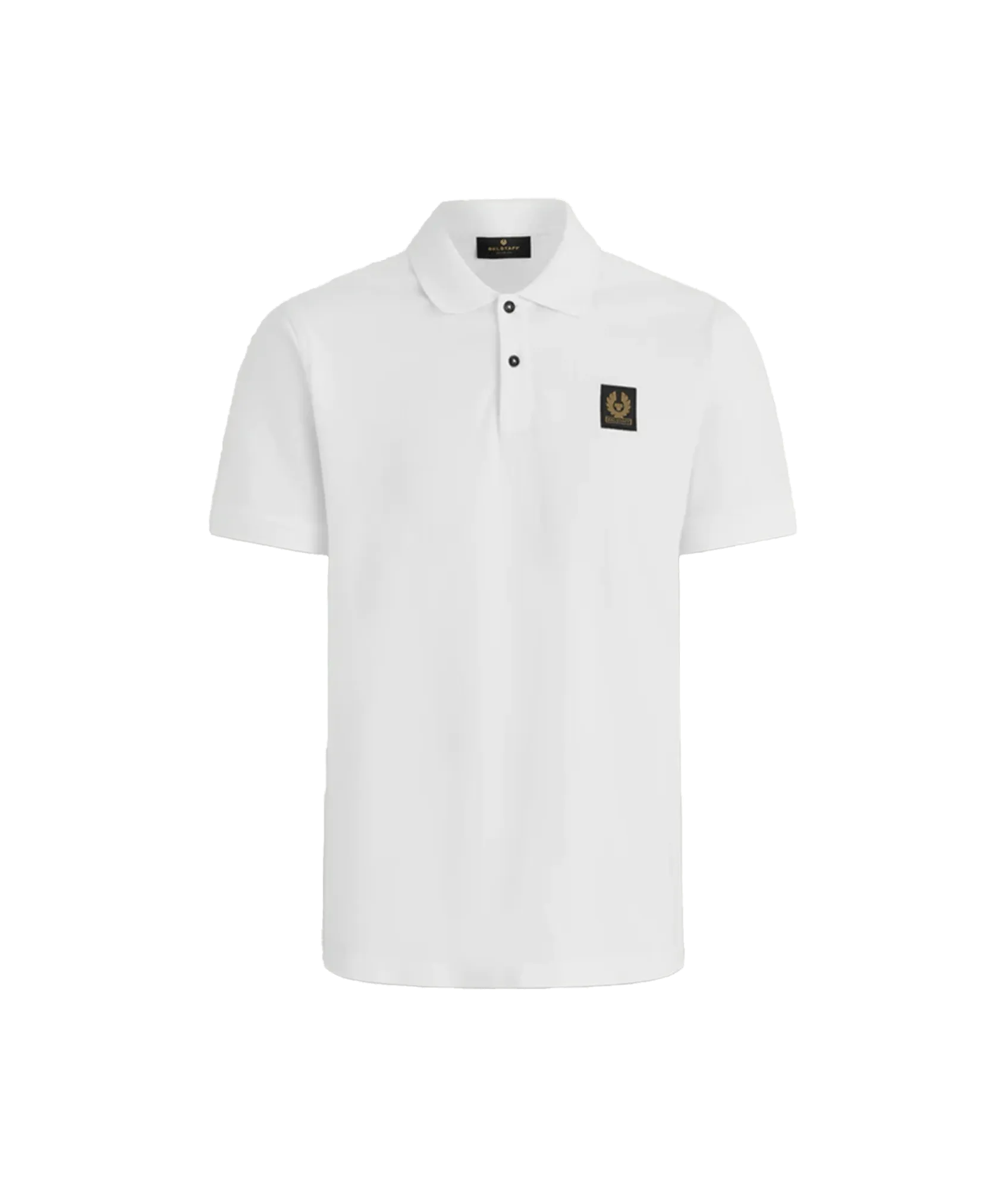 Cotton Pique Polo Shirt - White