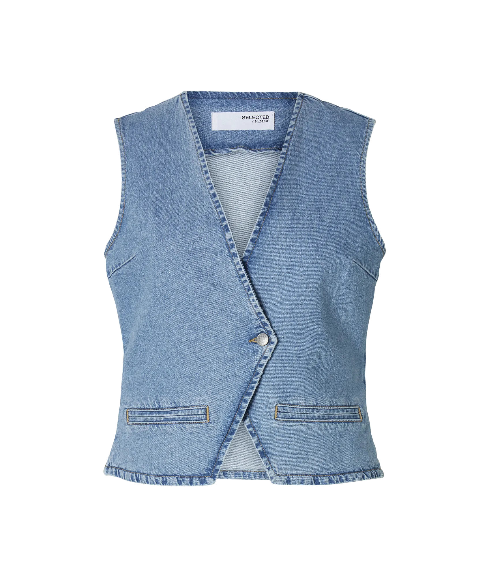 Denim Vest - Blue