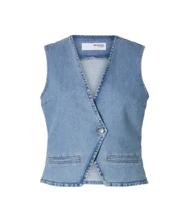 Denim Vest - Blue