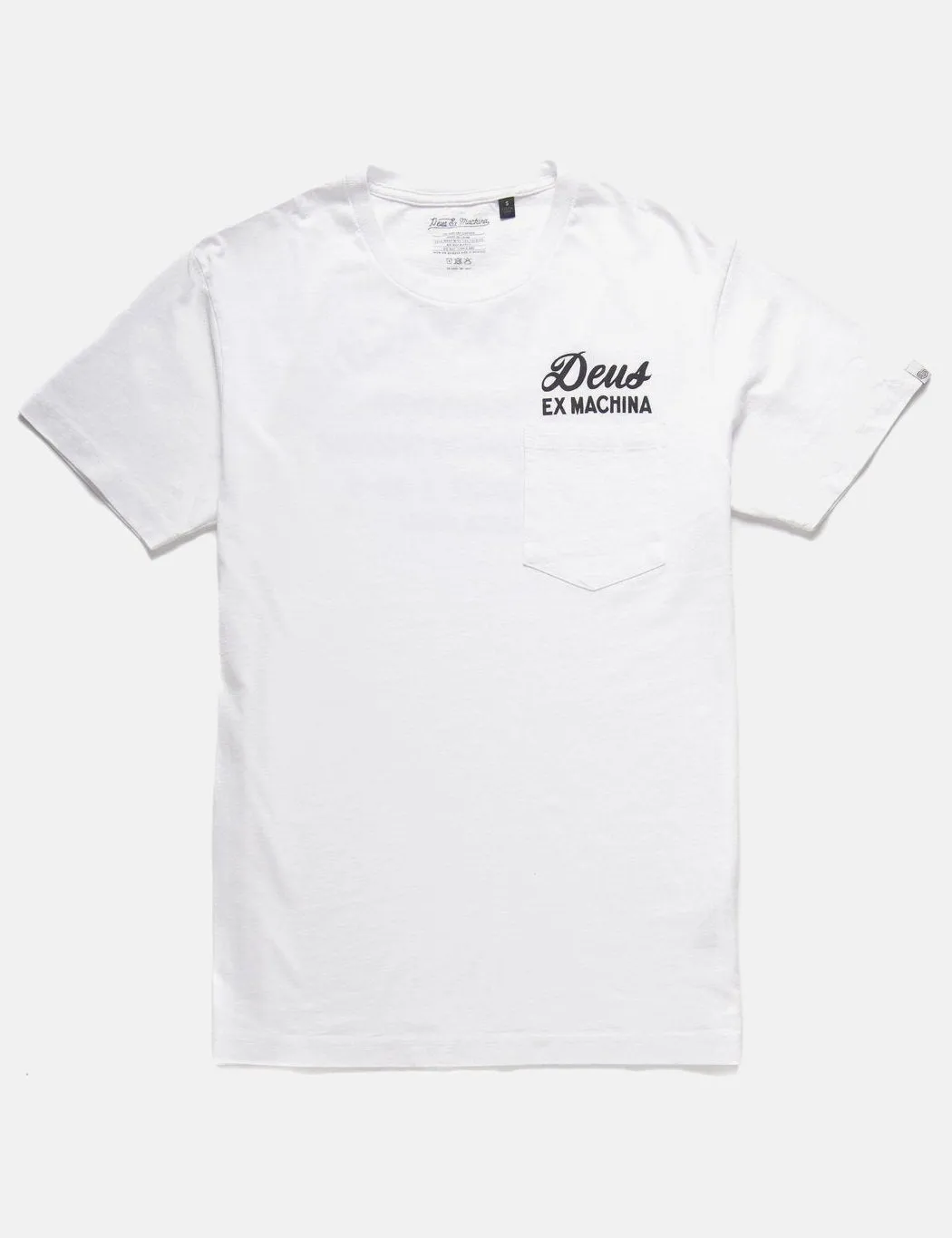 Deus Ex Machina Address Tokyo Pocket T-shirt - White