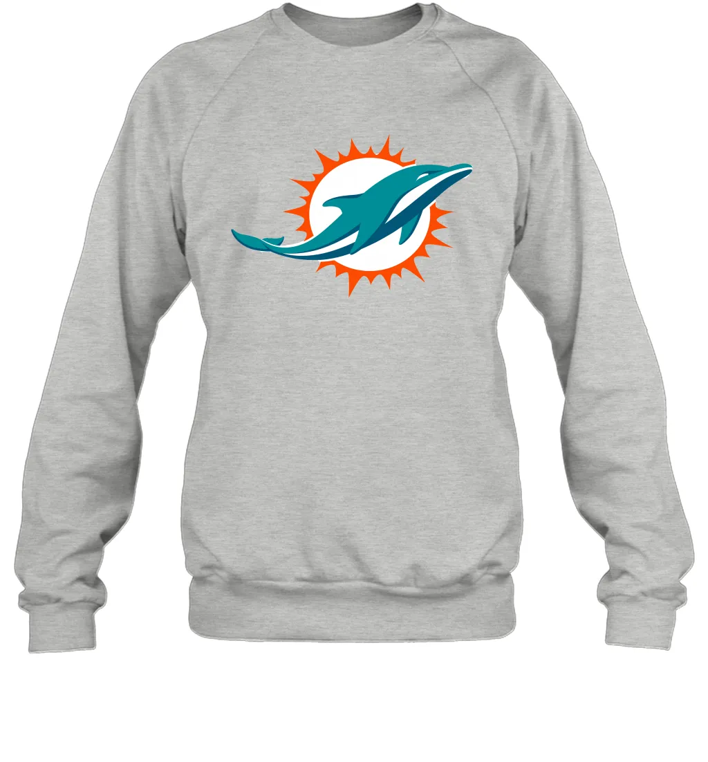 Gift Shirt Logo For Fan Rugby Team Miami Dolphins Sweatshirt