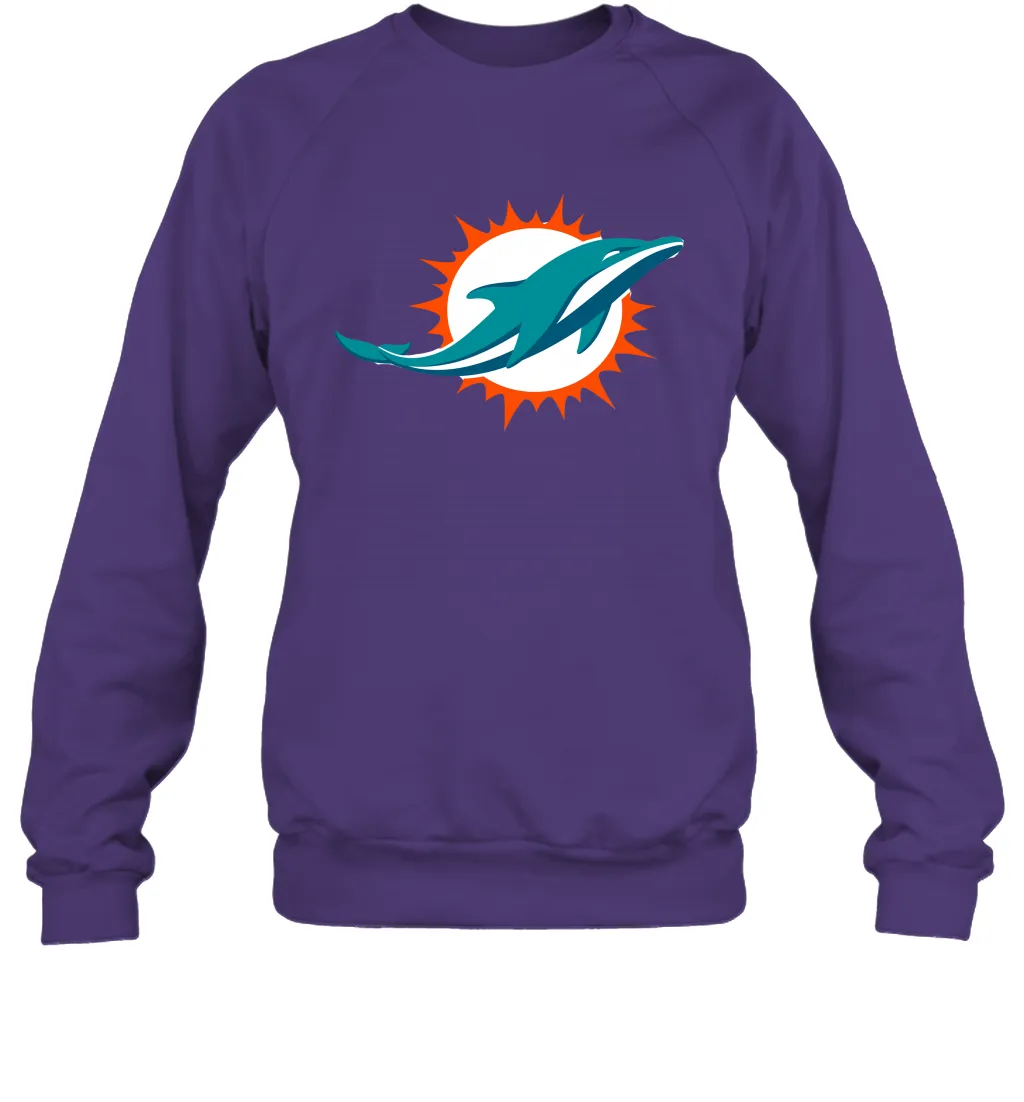 Gift Shirt Logo For Fan Rugby Team Miami Dolphins Sweatshirt