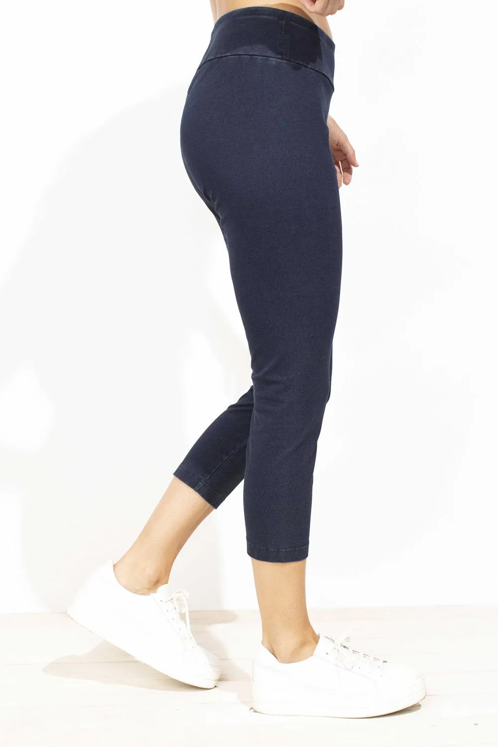 Habitat, 31565 Crop Pant, Denim