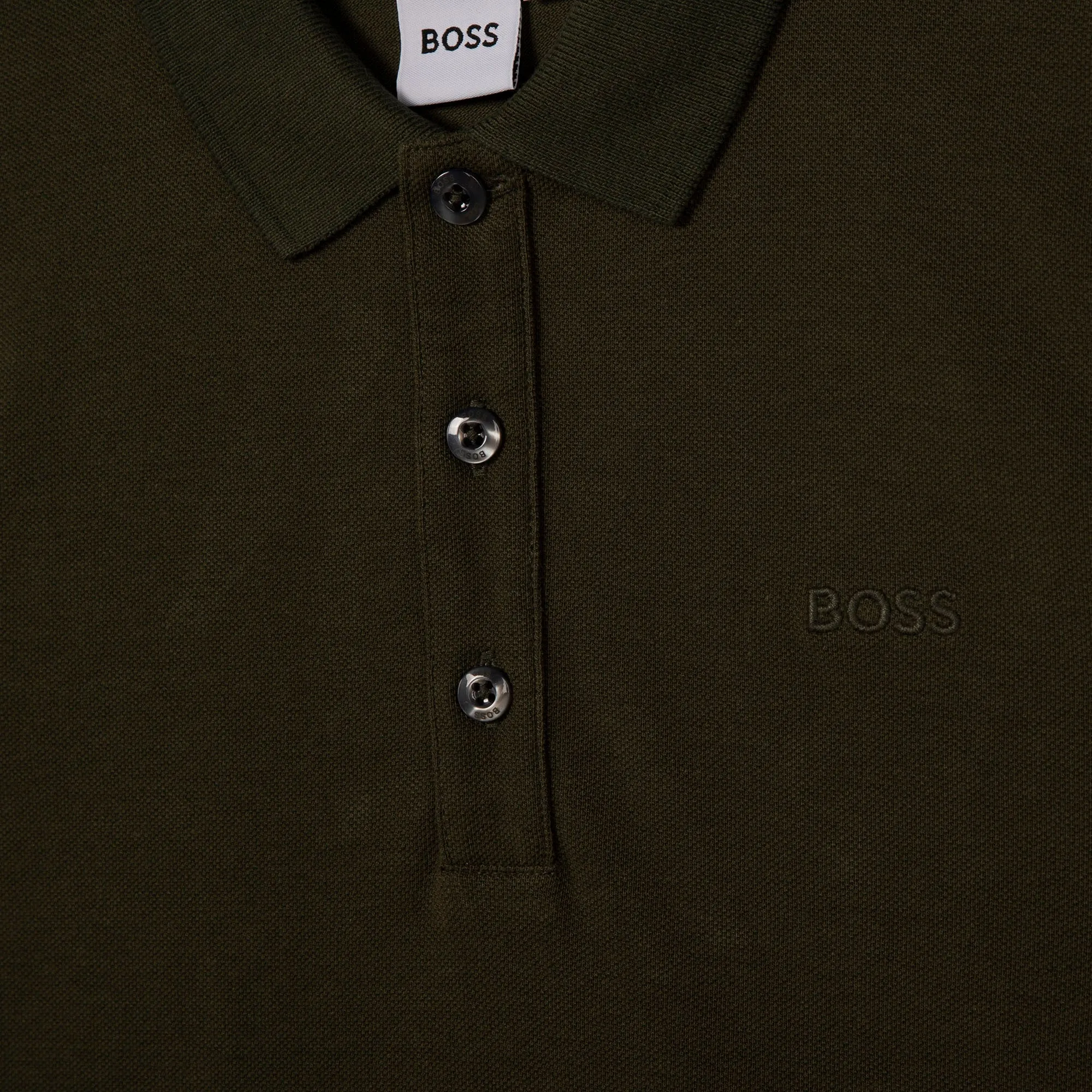 Hugo Boss Boys S/S Polo _Forest Green J25M26-665