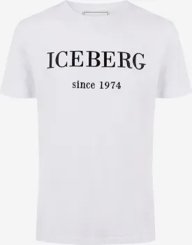 Iceberg Logo 5D T-Shirt (White) - I24F01463271101