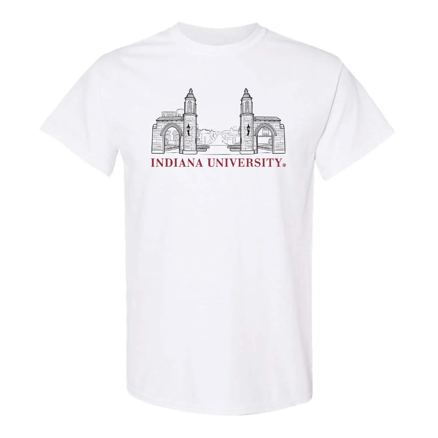 Indiana Hoosiers Sample Gates White T-Shirt