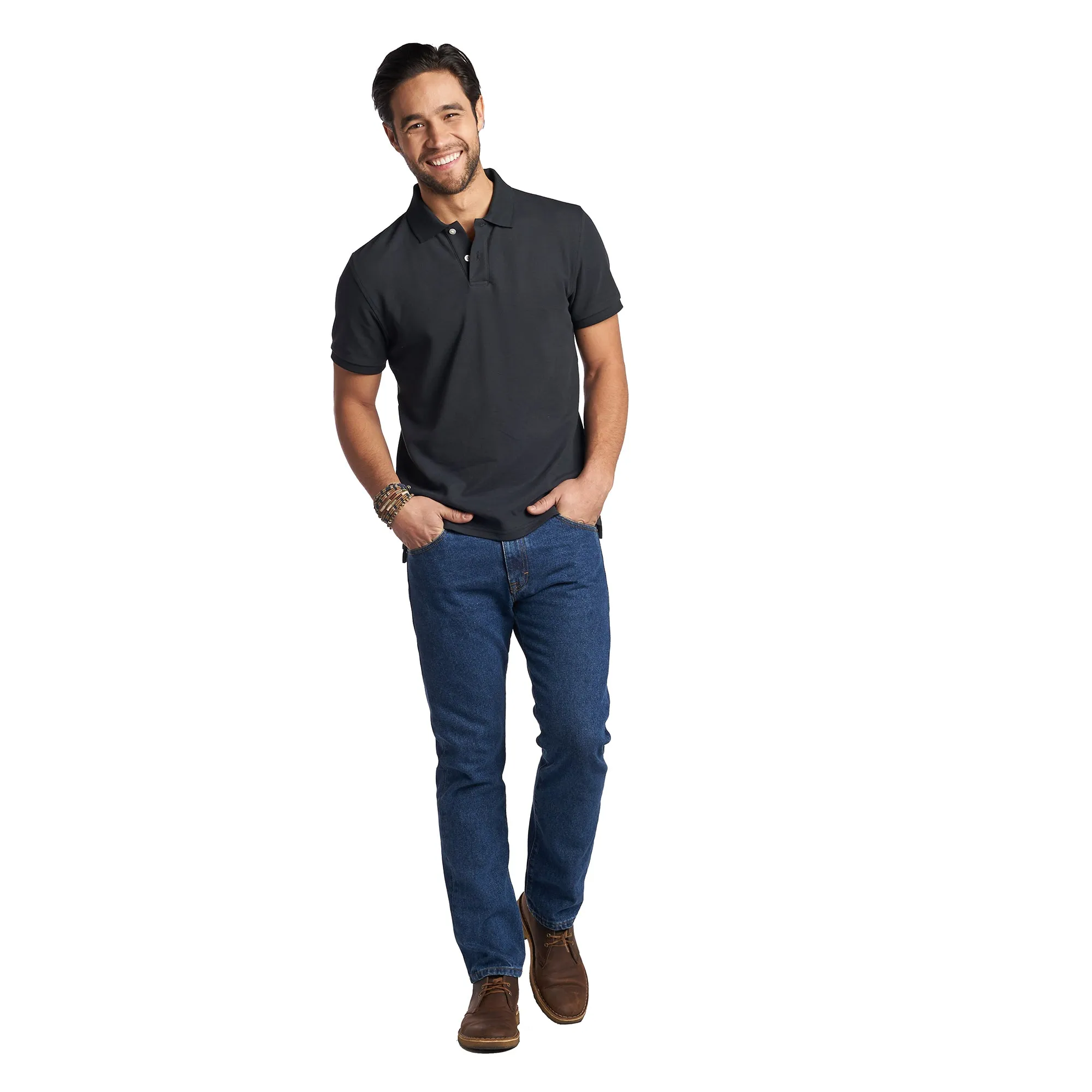 James Polo Shirt - Black