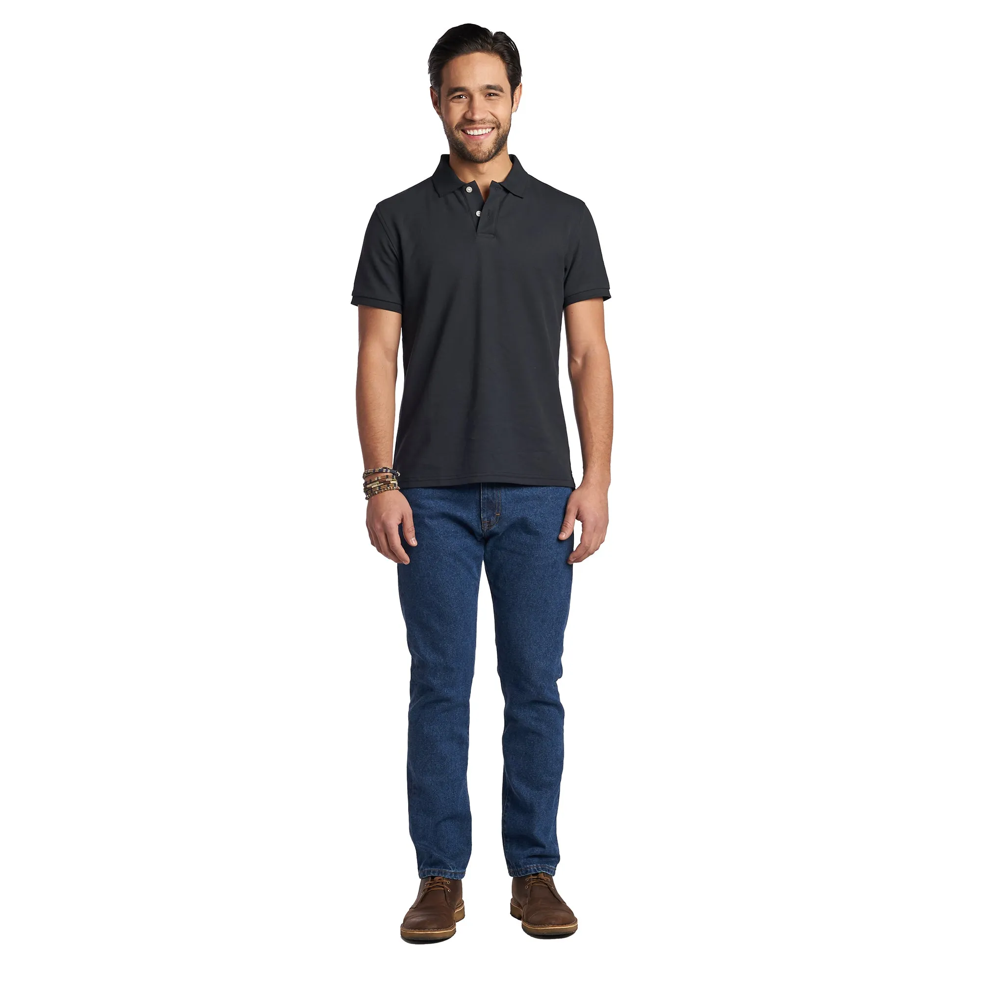 James Polo Shirt - Black