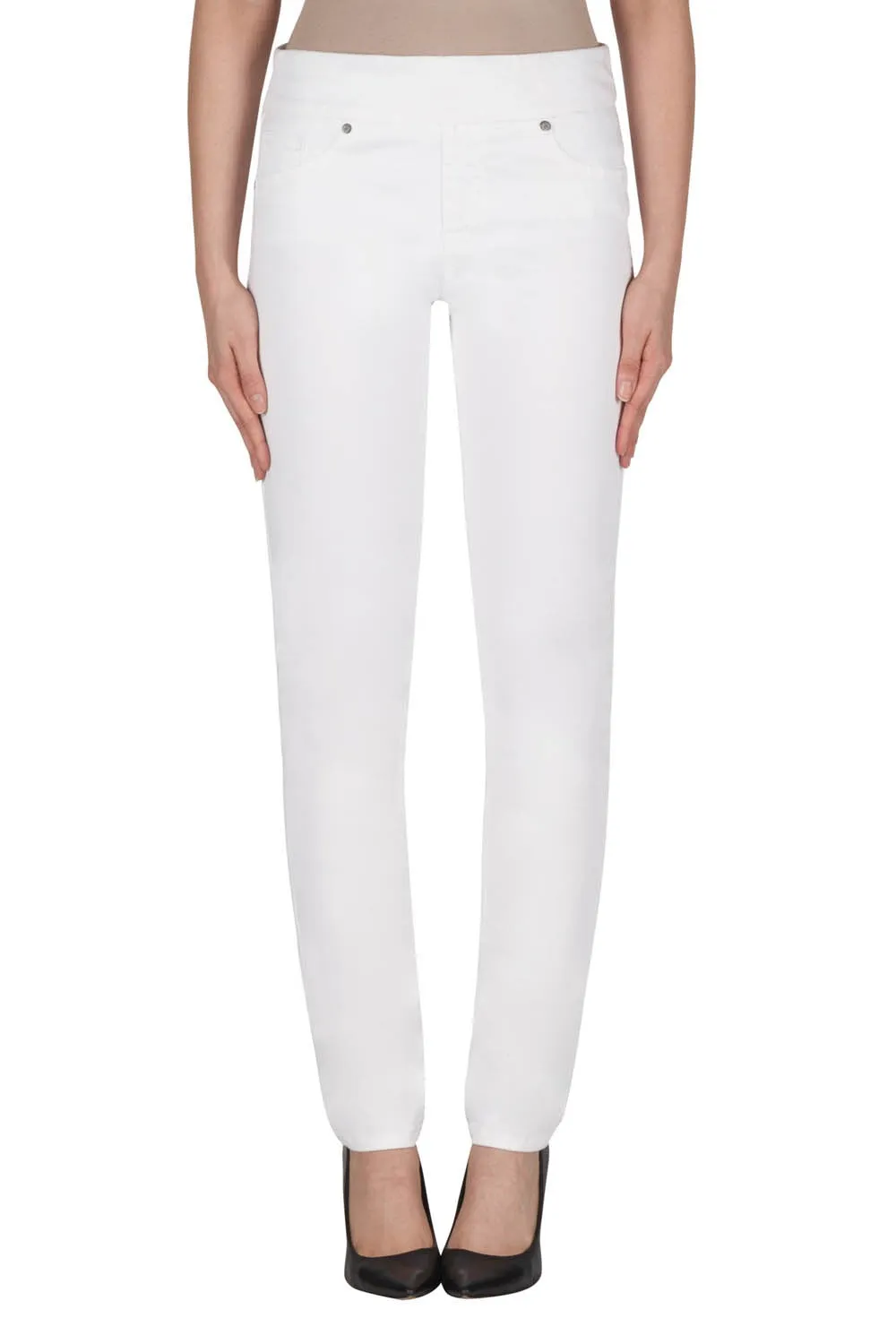 Joseph Ribkoff Denim White Pants