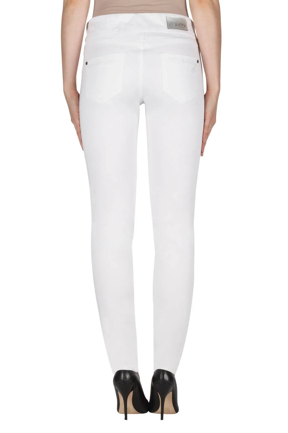 Joseph Ribkoff Denim White Pants