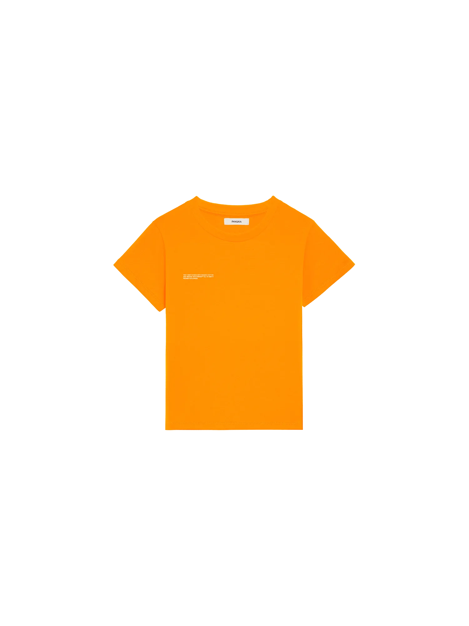 Kids' Fruitful 365 Organic Cotton T-shirt—tangerine orange