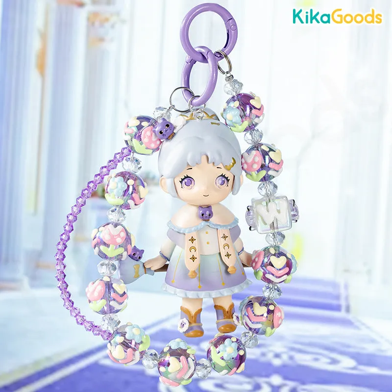 KikaGoods Dopamine Colored Beads Handmade Keychain