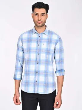 Men Checked Full Sleeve Cotton Shirt