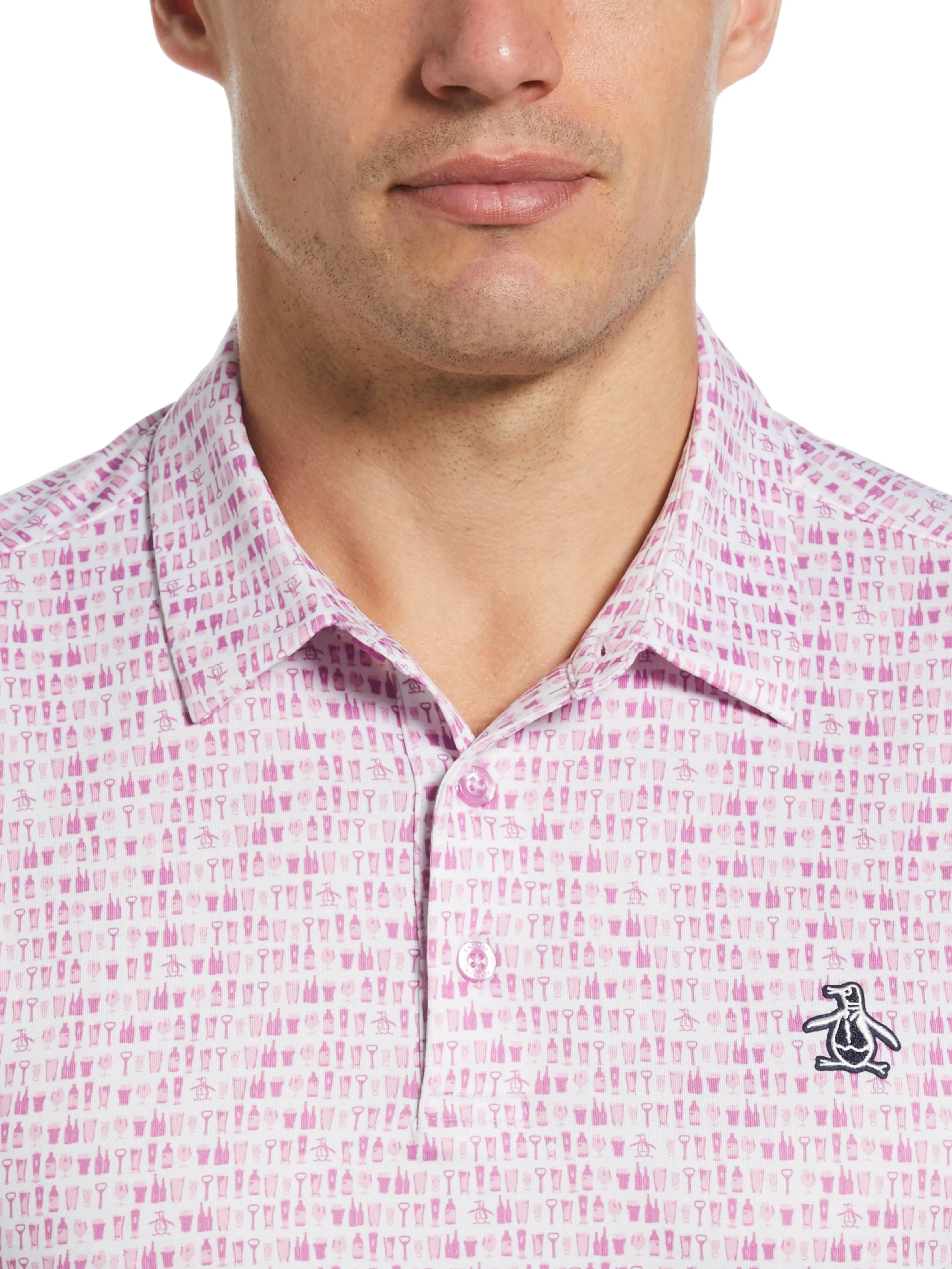 Men's Have a Beer Print Polo