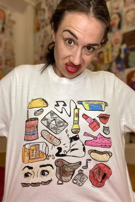 Miranda Sings Coloring Book White Shirt