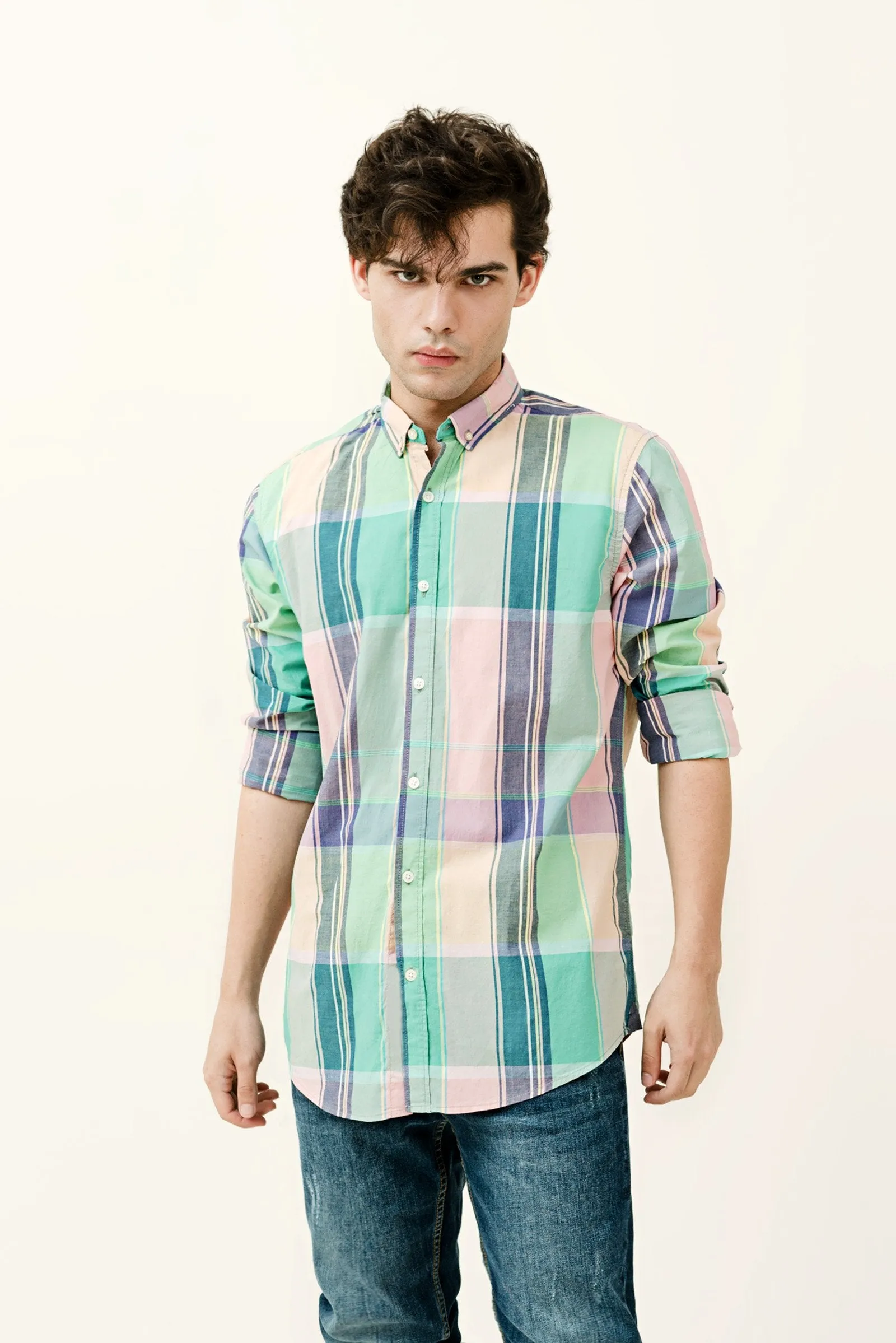 Multi-Color Checked Shirt