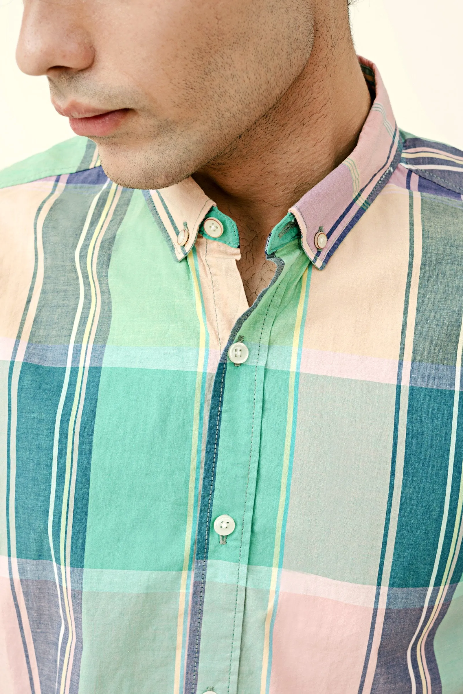 Multi-Color Checked Shirt