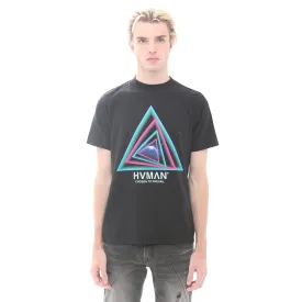 NOVELTY TEE "WARP SPEED" IN BLACK